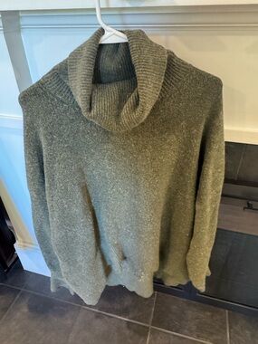 French Connection Olive Turtleneck Sweater